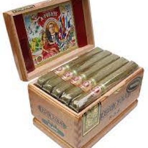 Box of Arturo Fuente 8-5-8 cigars. 