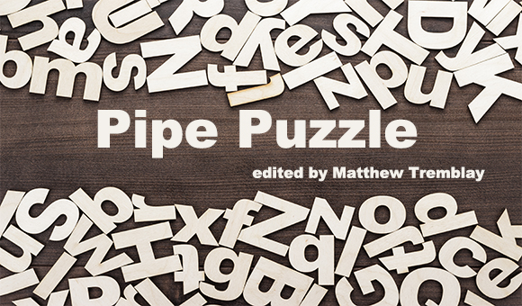 Pipe Puzzle For August 2022